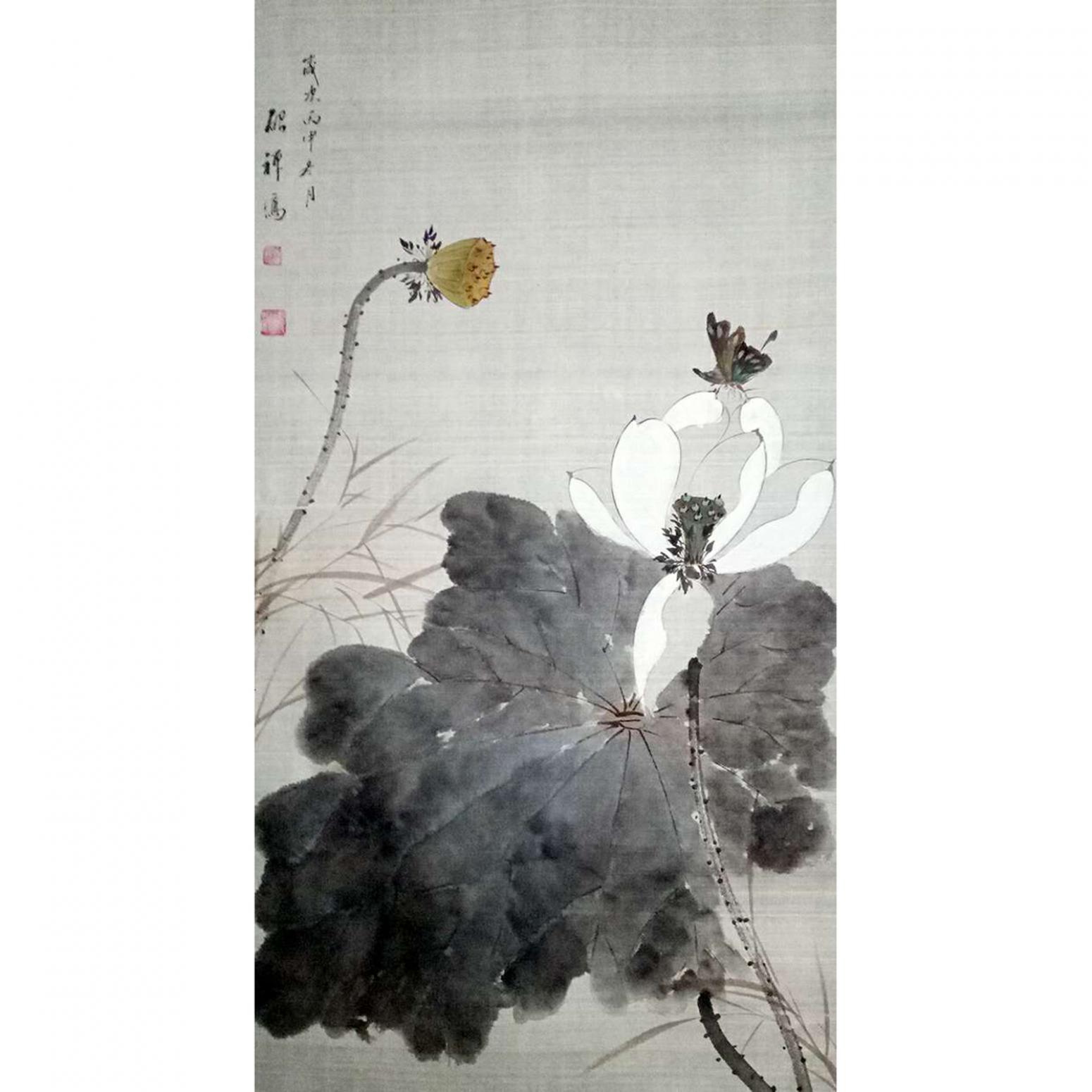 张清永国画作品《【荷花24】》