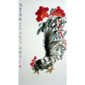 艺术品图片：艺术家张清永国画作品名称《【鸿运当头》价格858.00 元