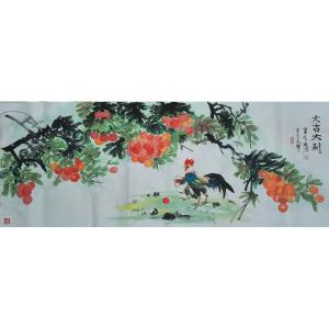 艺术品图片：艺术家高锐锋国画作品名称《【大吉大利2】作者高锐锋》价格312.00 元