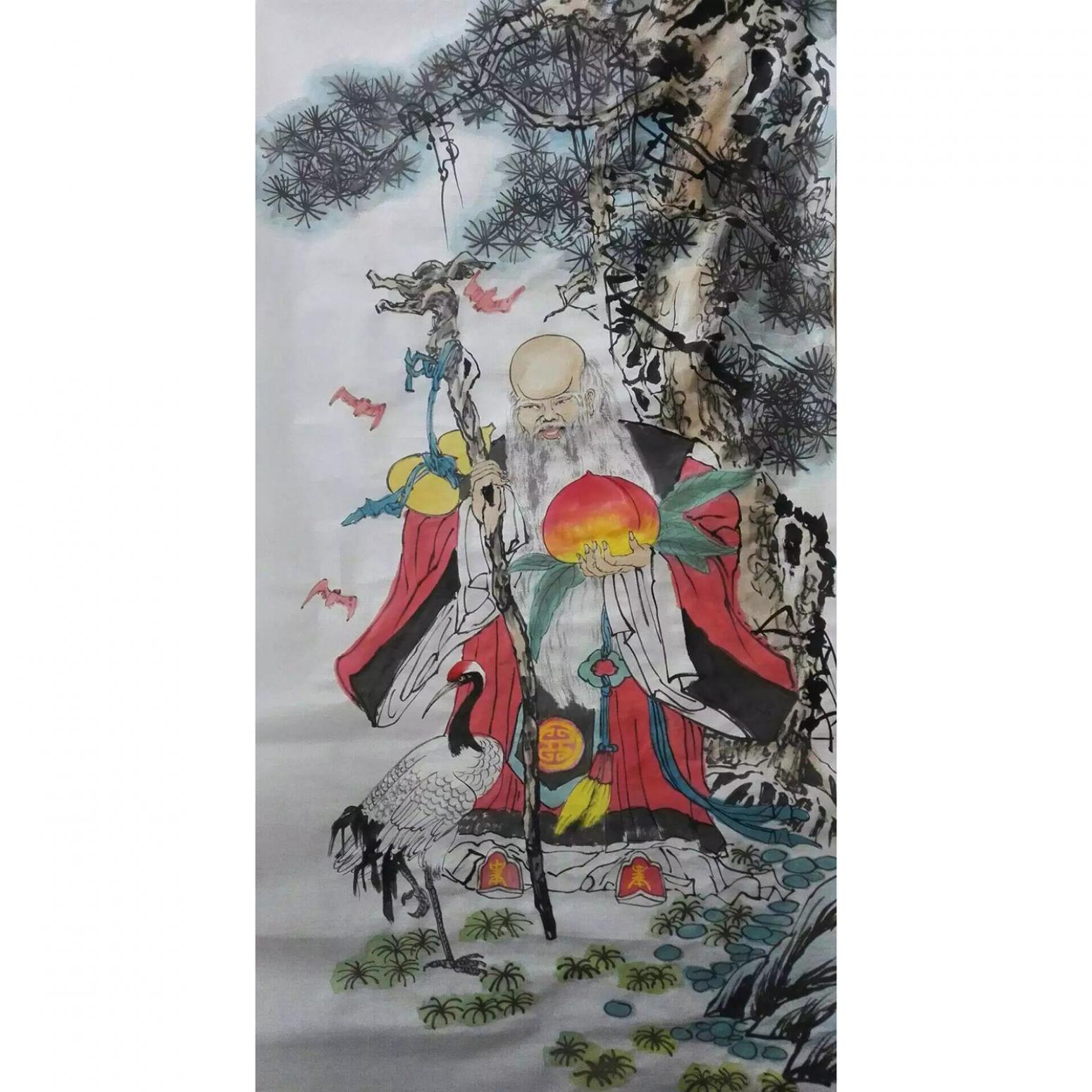 高锐锋国画作品《【人物3】作者高锐锋》