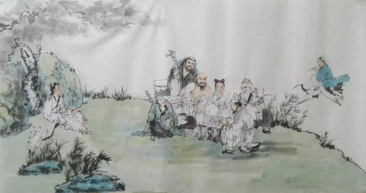 高锐锋国画作品《【八仙】作者高锐锋》【图0】