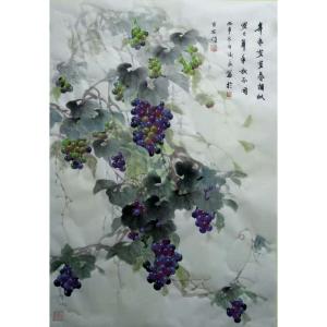 卢士杰国画作品《【春相似 秋不同】作者卢士杰》价格1450.00元