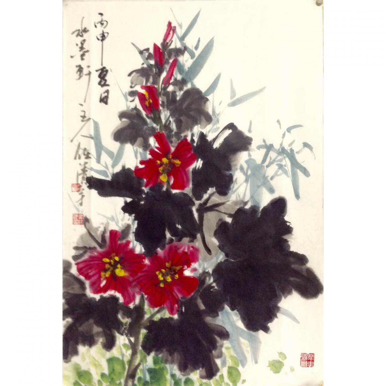 任清宇国画作品《【水墨画3】作者任清宇》