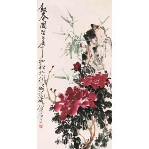 艺术品图片：艺术家任清宇国画作品名称《【报春图】作者任清宇》价格6250.00 元