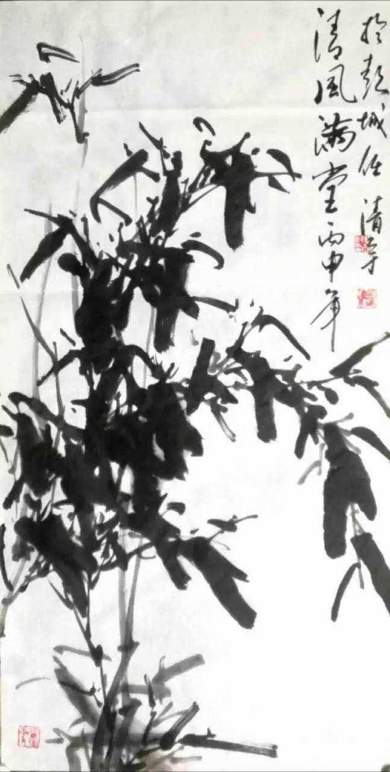 任清宇国画作品《【清风满堂】作者任清宇》【图0】