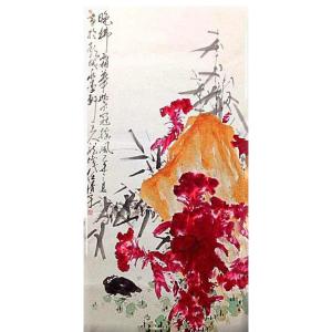 艺术品图片：艺术家任清宇国画作品名称《【晚拂】作者任清宇》价格11000.00 元