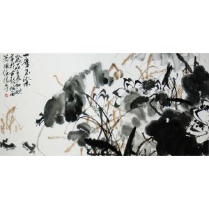 艺术品图片：艺术家任清宇国画作品名称《【一尘不染】作者任清宇》价格11000.00 元