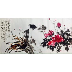 艺术品图片：艺术家任清宇国画作品名称《【富贵祥瑞】作者任清宇》价格11000.00 元