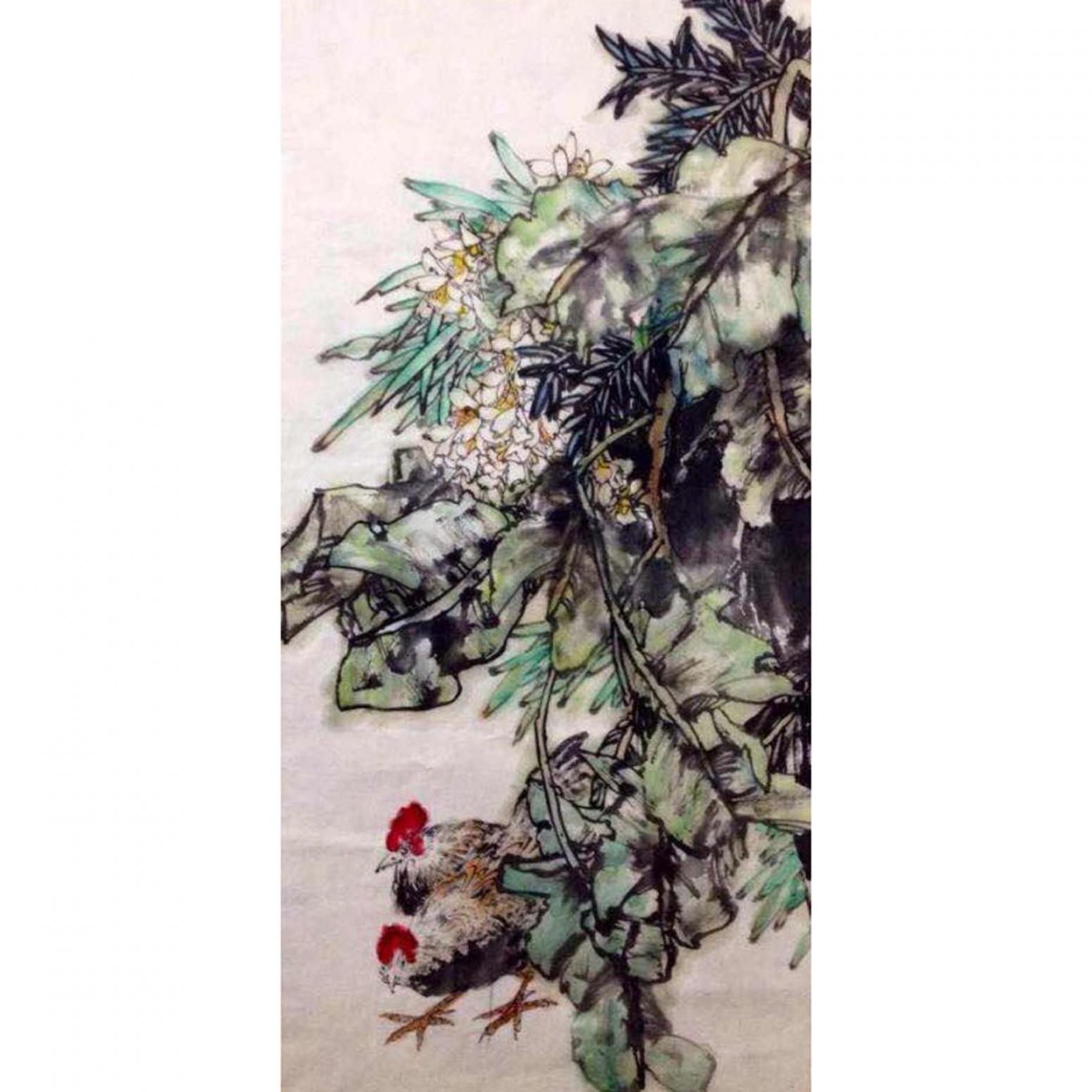 任清宇国画作品《【吉祥如意】作者任清宇》