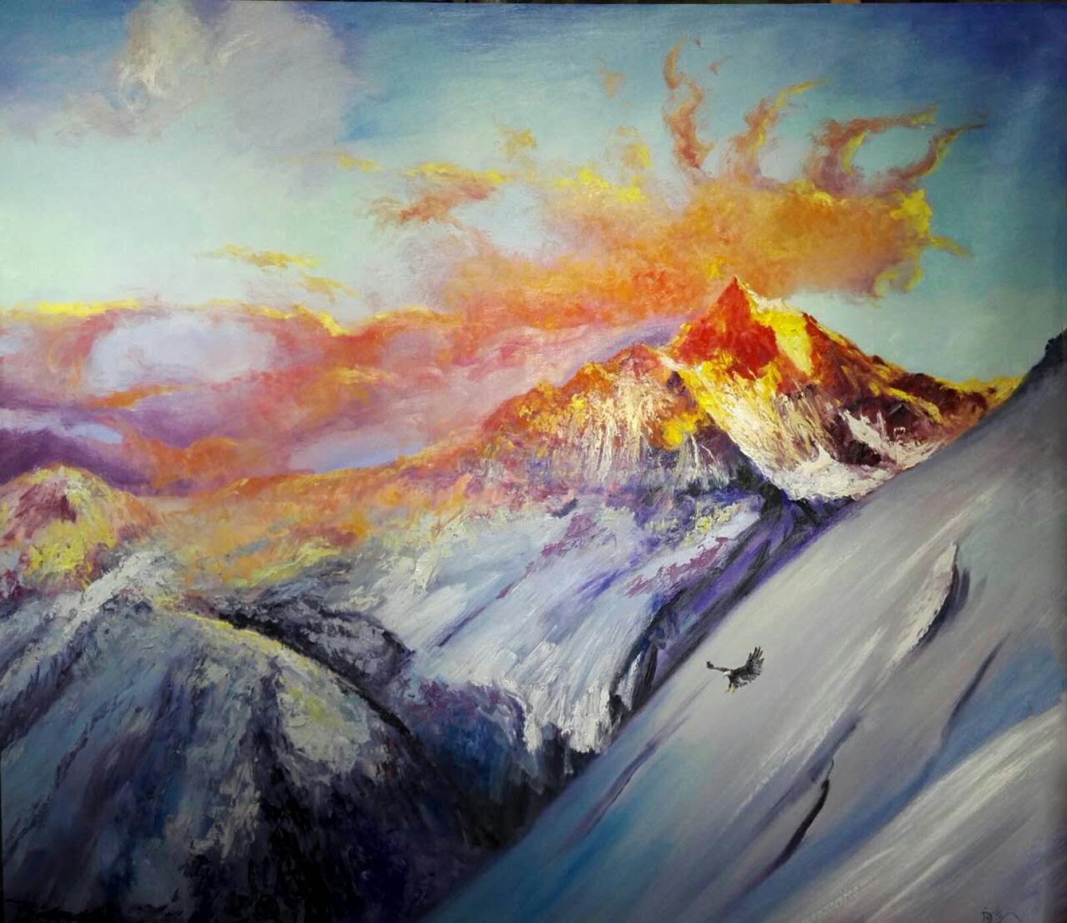 戴建华油画作品《【鸿运当头】作者戴建华》【图0】