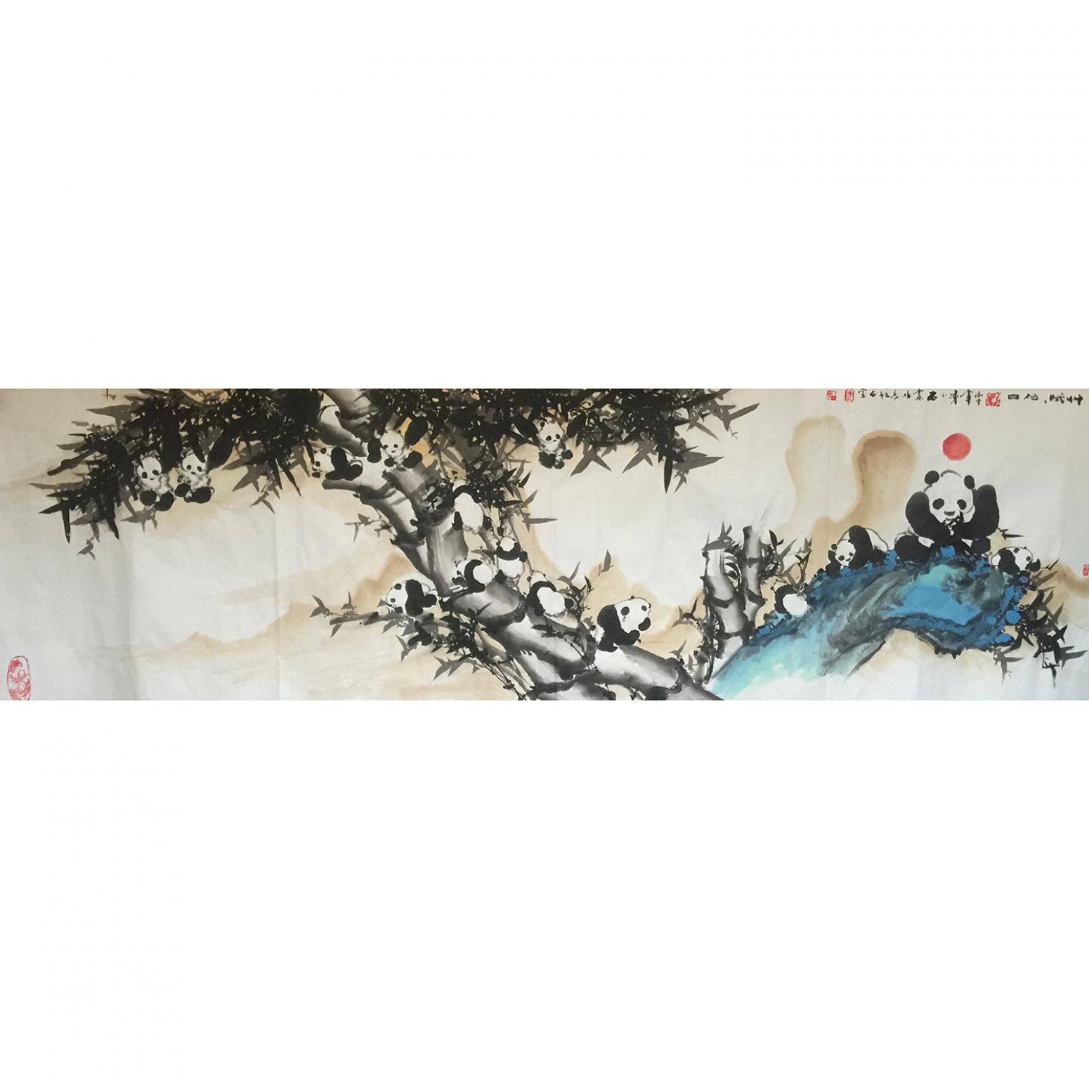 陈金石国画作品《【国宝2】作者陈金石》