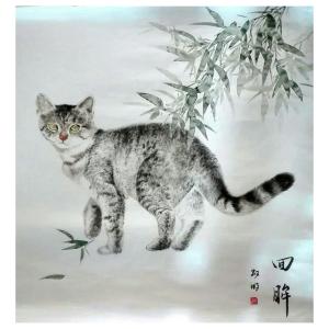 罗虹明国画作品《【回眸】作者罗虹明》价格960.00元