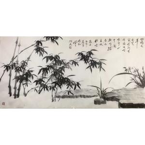 王君永国画作品《【竹子】作者王君永》价格1152.00元