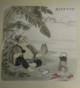 艺术品图片：艺术家宁静致远文玩杂项作品名称《亭台小息》价格3000.00 元