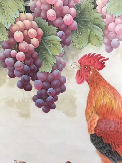 周卫红日记-刚为兄弟妙悟斋完成的画！[抱拳]晒一晒【图3】