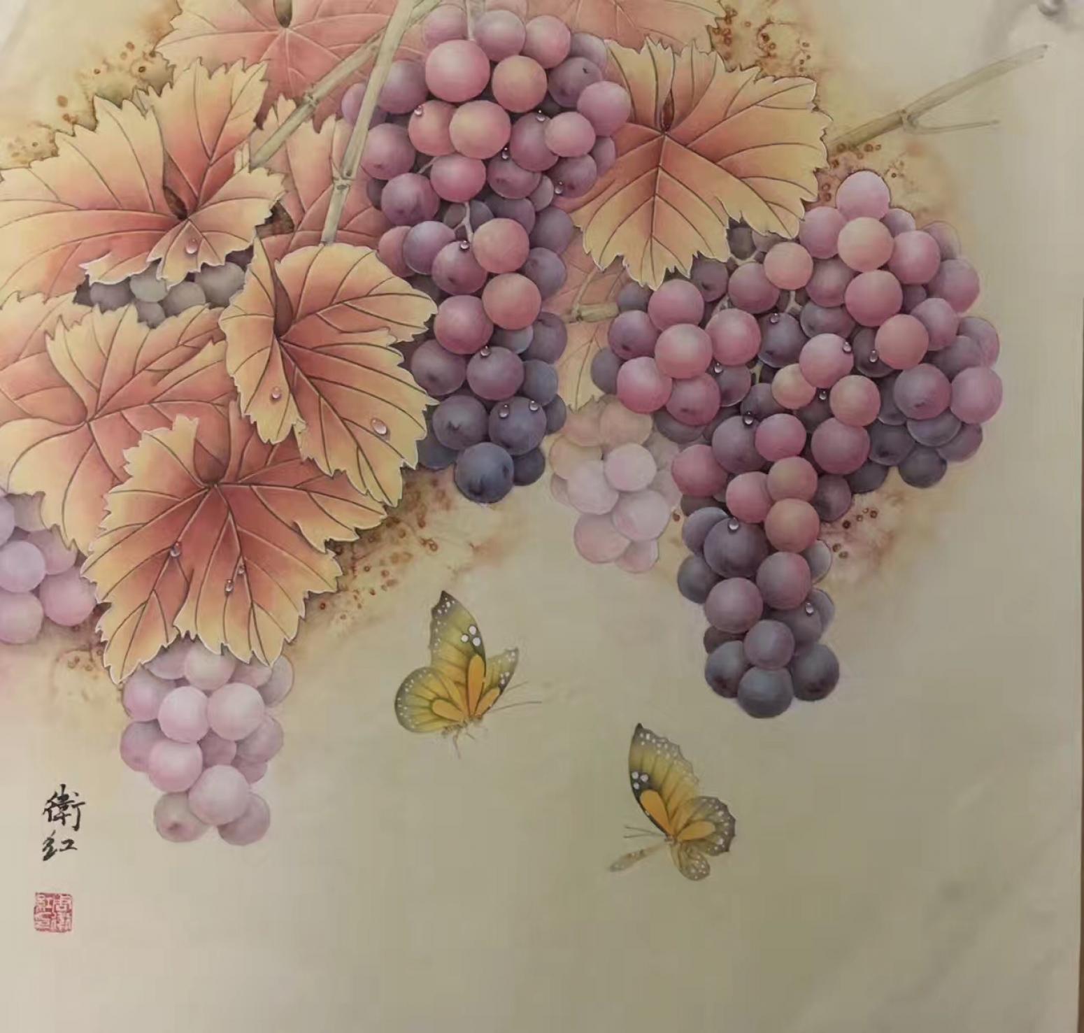 周卫红文玩杂项作品《庆丰收》