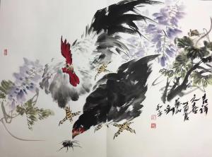 艺术品图片：艺术家刘和平国画作品名称《吉祥之喜》价格3000.00 元