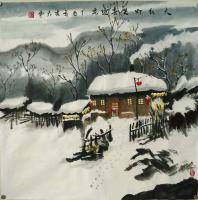 艺术家吉大华日记:新作瑞雪兆丰年【图0】