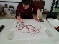 艺术家尚建国日记:积德生福是天道，
行善增寿更叫妙。
清心寡欲方无事，
【图0】