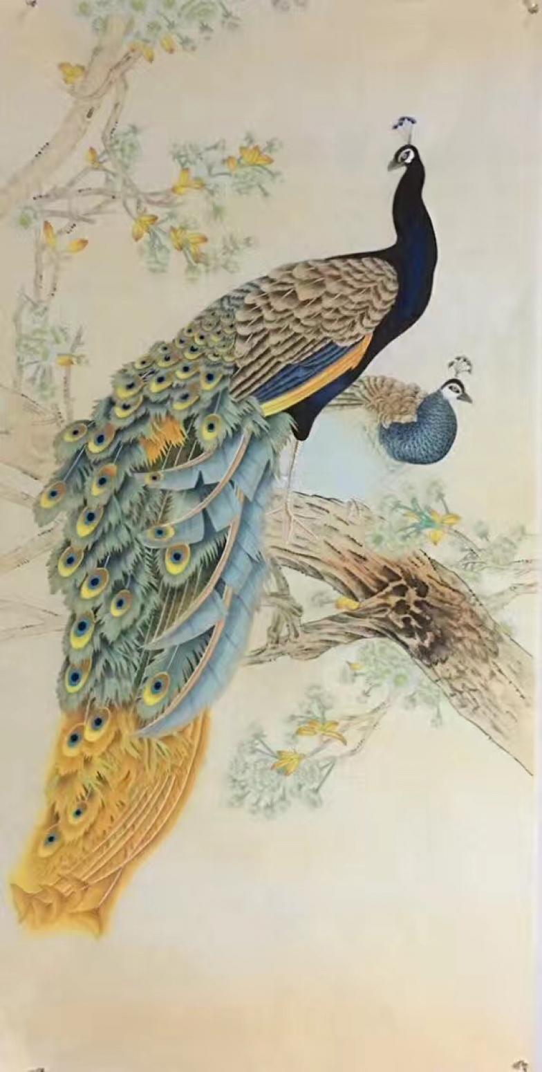 周卫红文玩杂项作品《孔雀1》