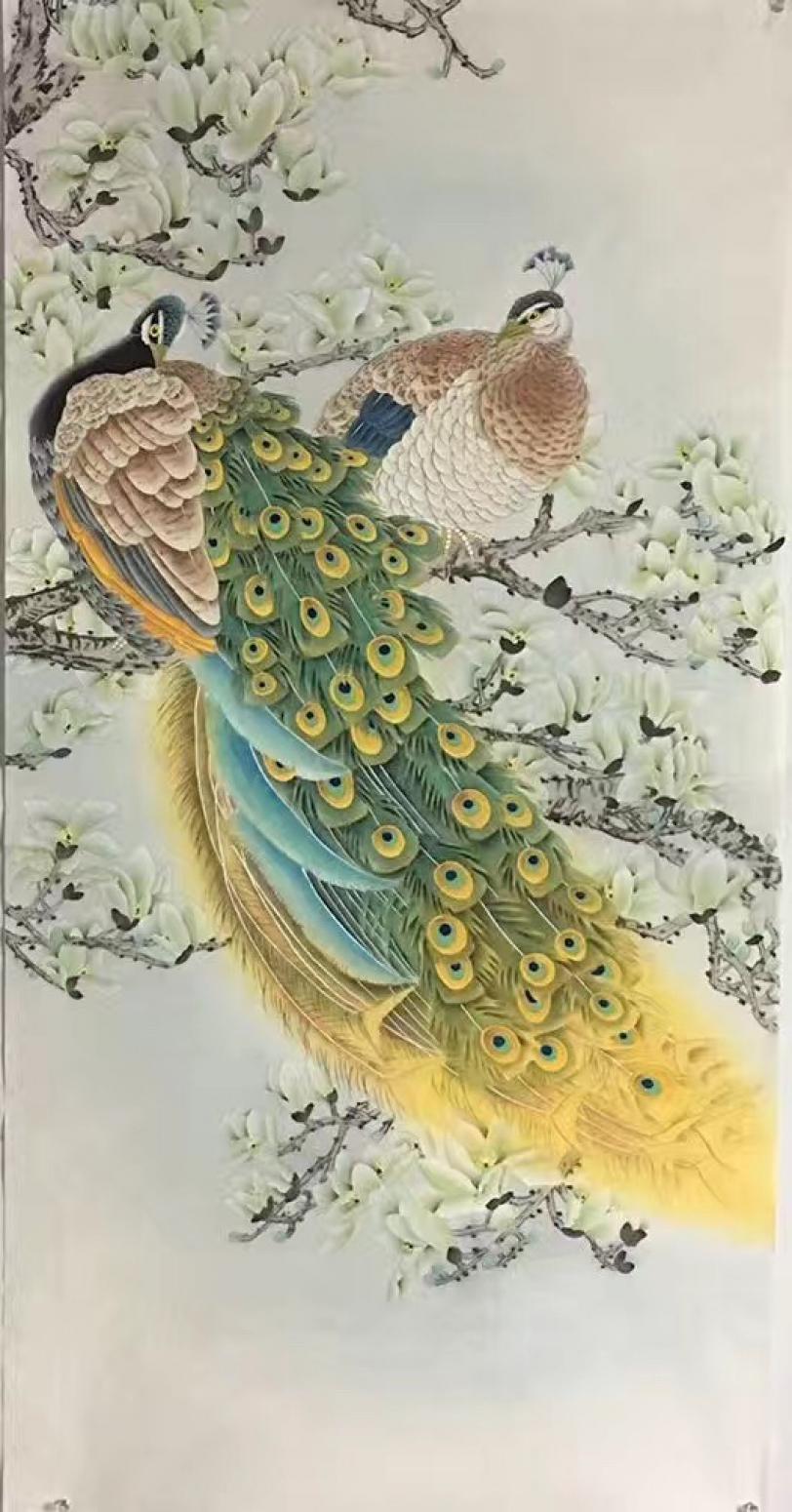 周卫红文玩杂项作品《孔雀1》