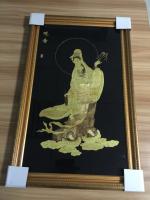 艺术家柏波日记:麦秆制作的观音，请各位朋友点评【图1】