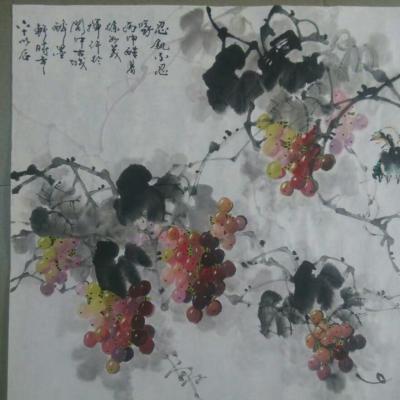 徐如茂日记-艺术品与行画有很大区别:艺术品具有独立见解:技术含量髙、一般指独立創作的作品`，【图1】