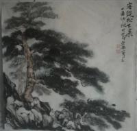 艺术家陈宗林日记:《客从松下来》 完工【图0】