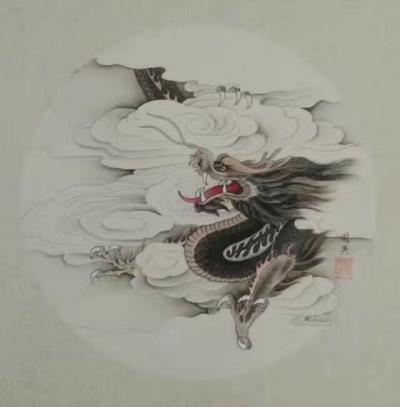 蔡国英日记-小写意又称半工半写或兼工带写，是介于工笔画和大写意画之间的画种，它兼有工笔画和大【图1】