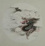 蔡国英日志-小写意又称半工半写或兼工带写，是介于工笔画和大写意画之间的画【图1】