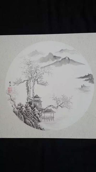 蔡国英日记-小写意又称半工半写或兼工带写，是介于工笔画和大写意画之间的画种，它兼有工笔画和大【图5】