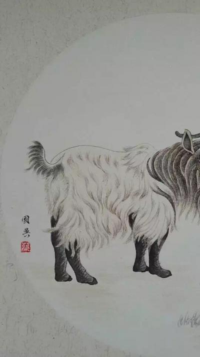 蔡国英日记-小写意又称半工半写或兼工带写，是介于工笔画和大写意画之间的画种，它兼有工笔画和大【图8】