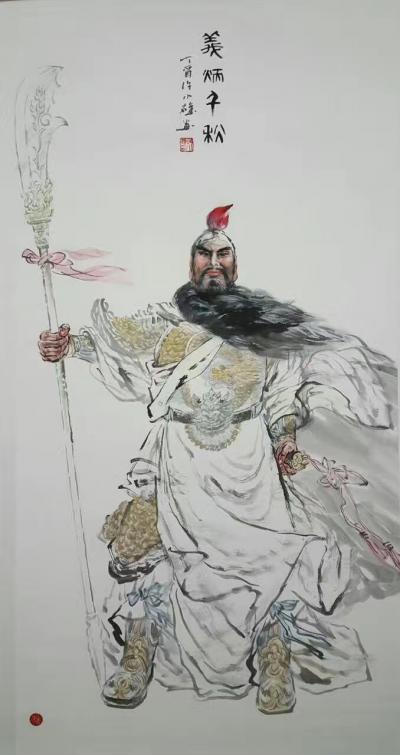 许小雄日记-创文国画《春天里》、书法《西江月·水上莲花》；参加汕头展览国画作品《东方韻》、约【图2】