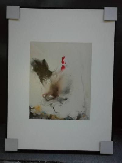 徐继良日记-已售布面水墨画，有喜欢的朋友没？可订制……【图2】