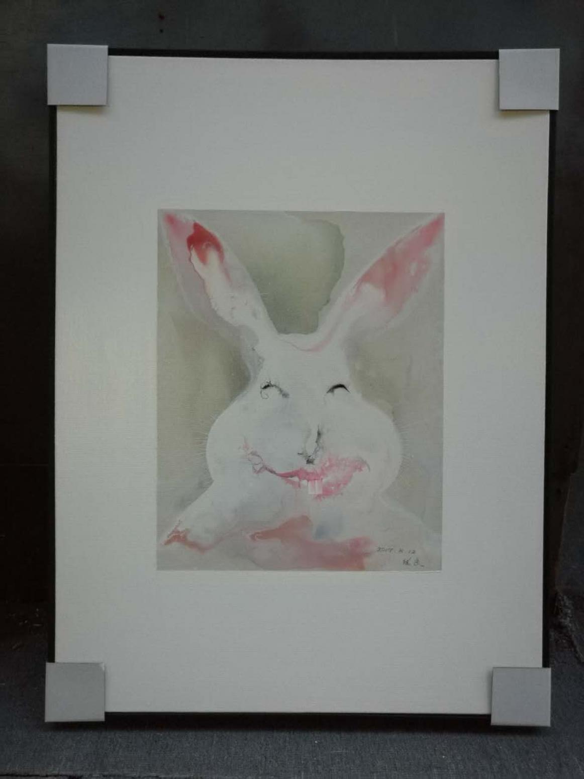 徐继良文玩杂项作品《萌兔》