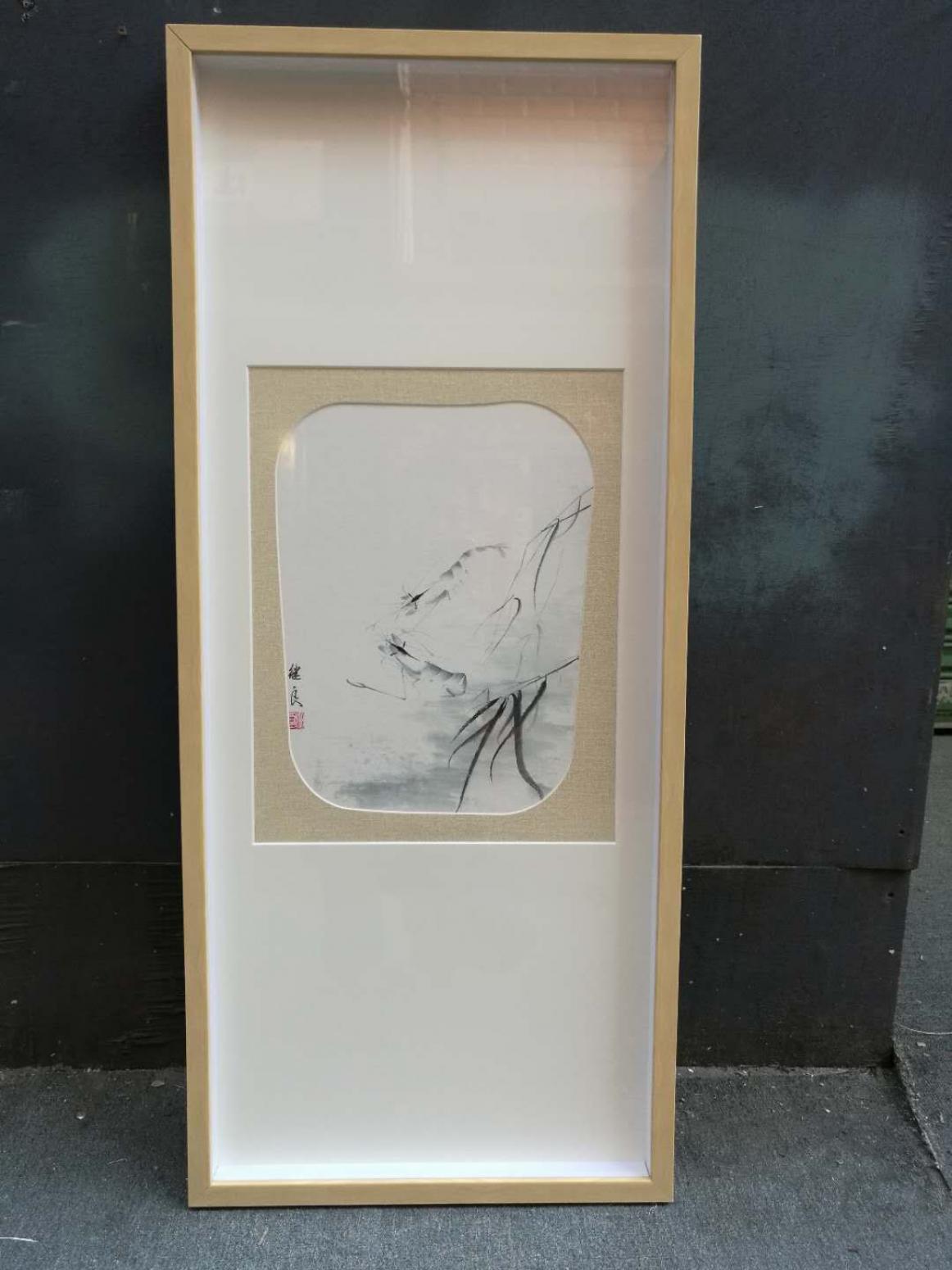 徐继良文玩杂项作品《对虾》