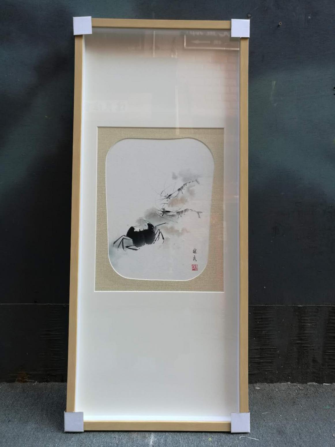 徐继良文玩杂项作品《虾蟹》