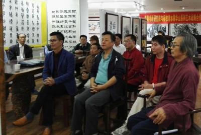 尚建国生活-在西安曲江汉上至尊酒业集团画展掠影【图1】