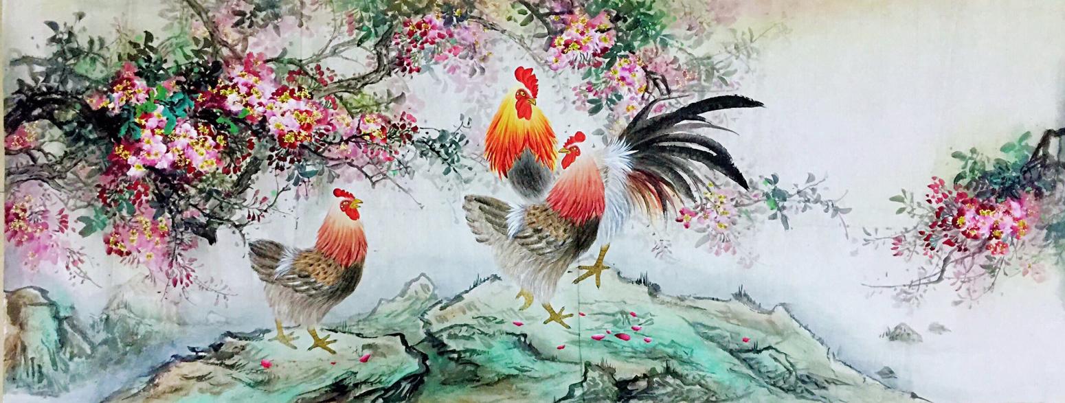 刘慧敏国画作品《吉祥如意》【图0】