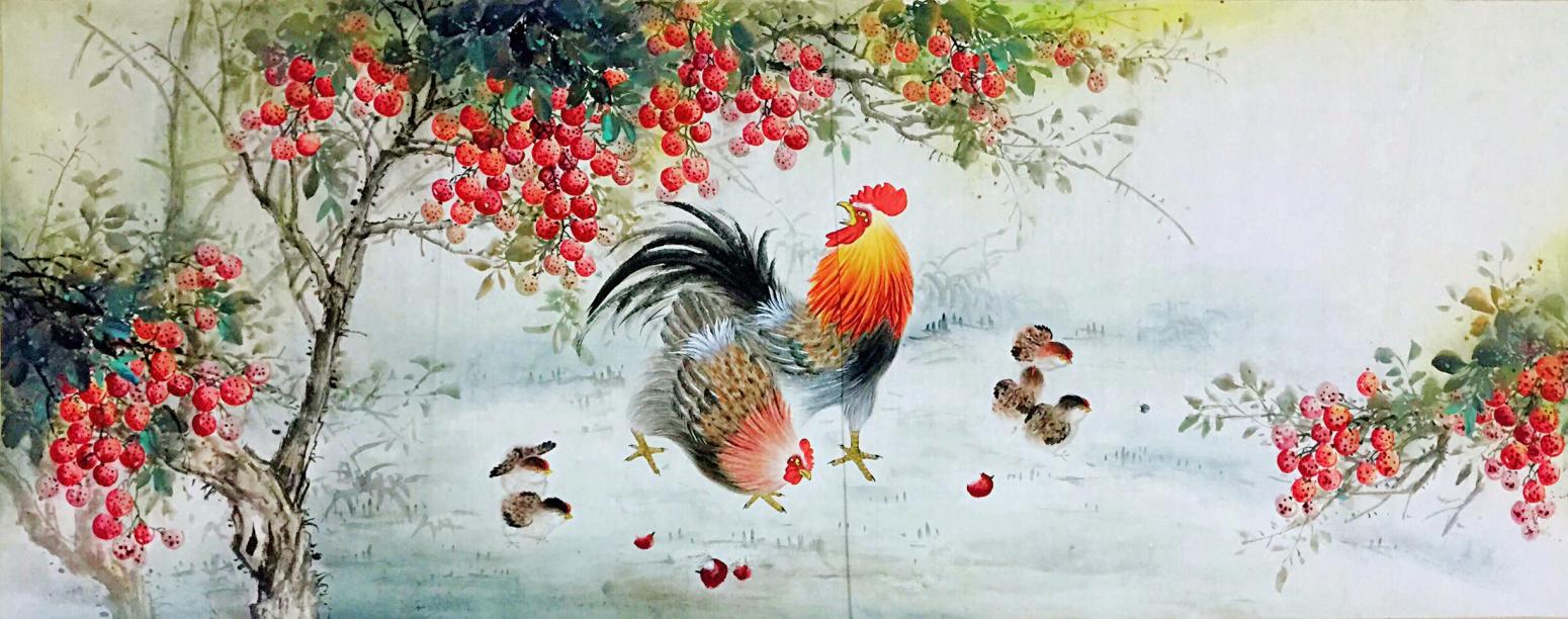 刘慧敏国画作品《吉祥如意》【图5】