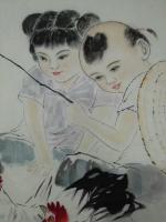 艺术家赵志民日记:戏鹅图，童趣，令人回味的美好时光【图3】