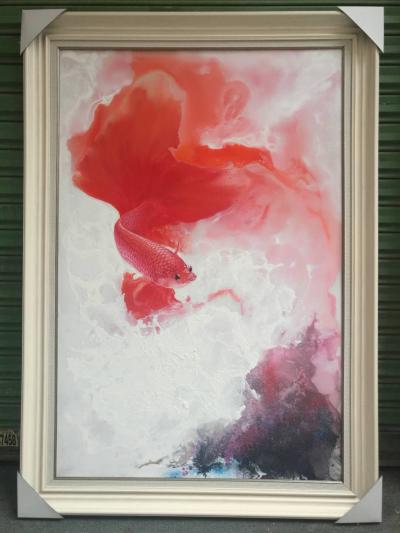 徐继良日记-已售布面水墨画，有喜欢的朋友没？可订制……【图7】