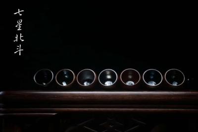 呈祥建盏日记-建盏【北斗七星】星星各异，
其光不同而知远近，其色不同而明本性，
其形不同而【图2】