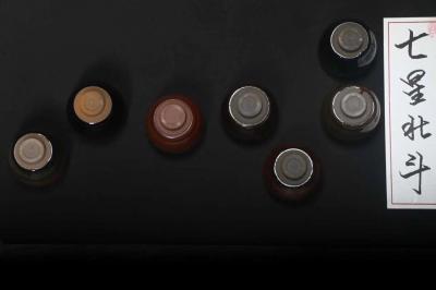 呈祥建盏日记-建盏【北斗七星】星星各异，
其光不同而知远近，其色不同而明本性，
其形不同而【图6】