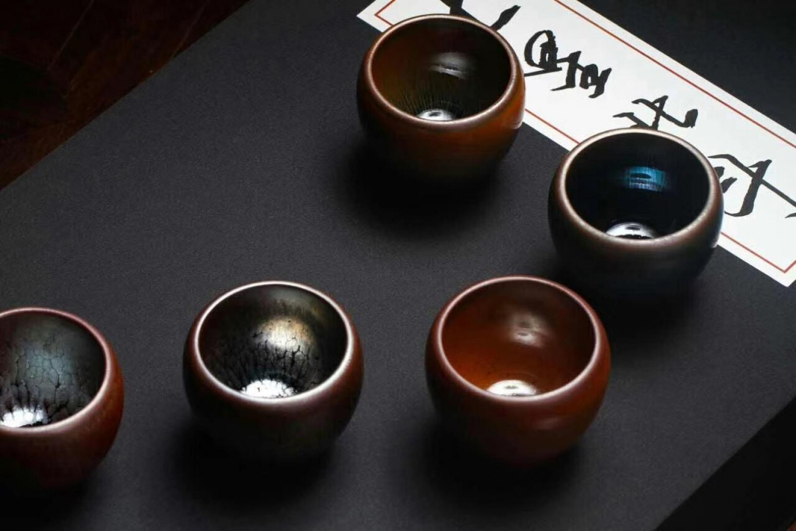 呈祥建盏手工作品《七星北斗》【图7】