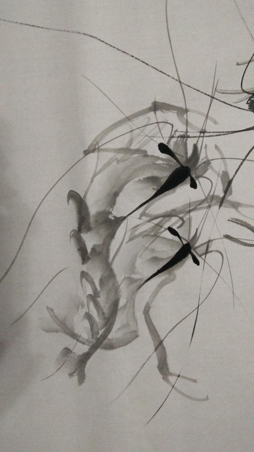 胡小炜（润德）国画作品《舞韵神龙》【图1】