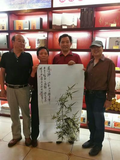 党文军生活-与客户合影纪念【图2】