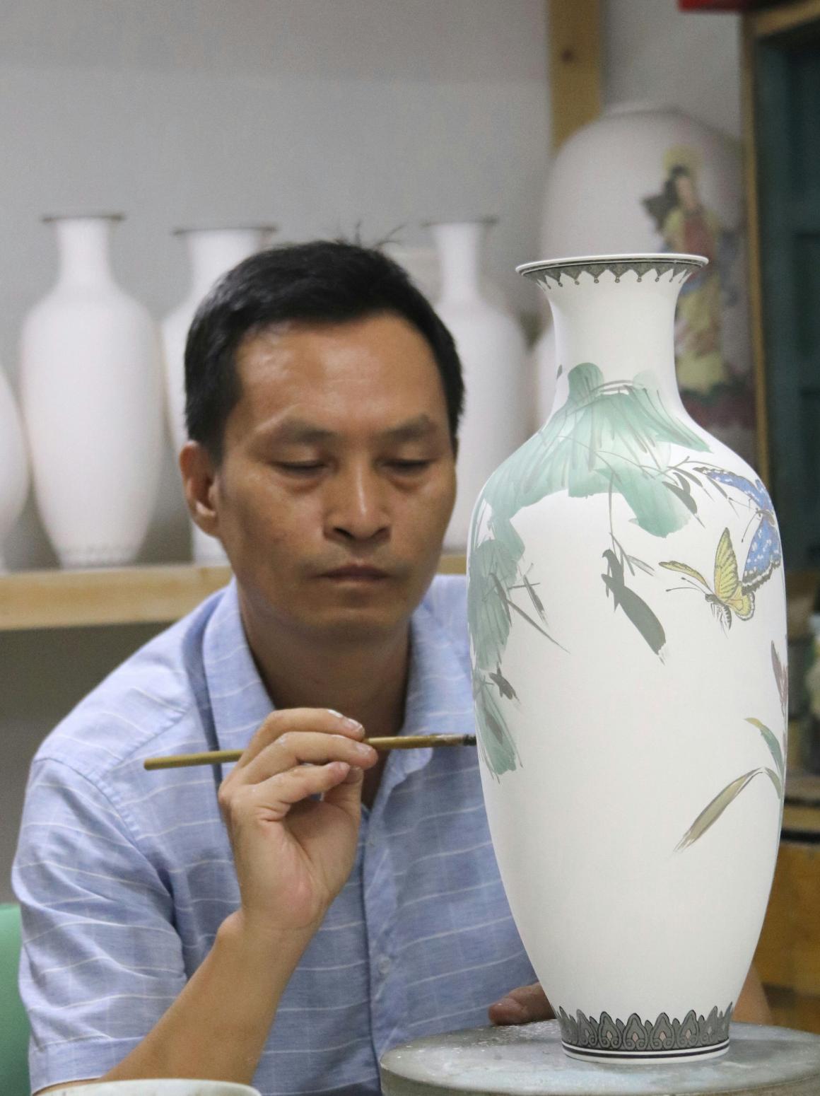 陈子华手工作品《多子多福》