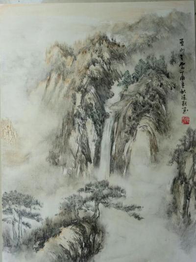 陈刚日记-下了一天一夜的雨，今天重新申请了网络，没有网络真不知道要干什么，除了画画就是画画【图4】