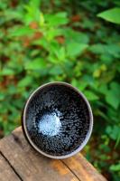 艺术家呈祥建盏日记:建盏黑底油滴系列
传统工艺烧制成功率——『难』
复古一比【图2】